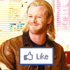 glamaphonic: thor smiles for facebook | <user name=hariboo_smirks site=livejournal.com> (rainbow viking space prince approved)