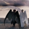 auroracloud: (Good Omens: Aziraphale Crowley wing shel)