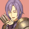 mikogalatea: Leon from Fire Emblem 15, laughing. He's looking pretty cute while he's at it. ([FE15] Leon; lol)