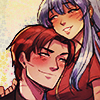 ai: a blushing seth resting his head against a blushing eirika's chest (𝖘𝖔𝖒𝖊𝖔𝖓𝖊 𝕴 𝖜𝖆𝖓𝖙𝖊𝖉)