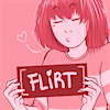 spr_mainchara: (* Flirt)