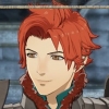 philandered: (pleased with himself)