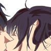 inuko: (kiss | above it all)
