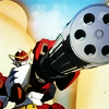 turlough: closeup of mecha with large gun, Heavyarms from 'Gundam Wing' ((gw) bring out the heavy guns)