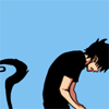 rashness: [ tail ] (Picture a world)