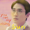 glymr: text: For you are my rising sun, image: Shen Wei looking upward (Rising sun)
