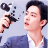 marginalia: xiao zhan looking through movie camera (Default)