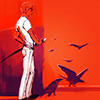 timeriffs: (Stoic - Red and crows)