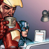 navaan: (Marvel 616 Steve/Tony make-up coffee)