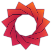 xax: purple-orange {11/3 knotwork star, pointed down (Default)