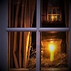 heartofoshun: (candle in window)
