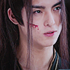 menaces: (look at his poor cheekie)