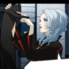 deadshallspeak: Naomi checking a cat's mouth. (examination)