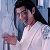 goss: Wei Wuxian waving hiiii gif (The Untamed - Wei Wuxian - Hiiiii)