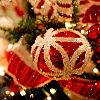 sholio: glittery Christmas ornaments (Christmas ornament 2)