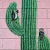 jilldwill: painting of owls on a cactus against pink wall (Default)