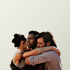 slightlytookish: Rey, FInn, and Poe hugging (SW: Sequel Trio)