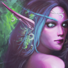 ai: tyrande staring outwards with greenery behind her (𝖙𝖍𝖊 𝖓𝖎𝖌𝖍𝖙 𝖜𝖆𝖗𝖗𝖎𝖔𝖗)