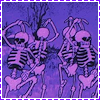 witchka: ((etc) spooky ; scary skeletons)