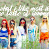 lirazel: Kpop girl group Red Velvet in summer clothes outside ([music] red flavor)