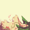 vinesofregret: Cho Hakkai from Saiyuki - youkai form, injured ([y] pain)