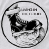 madfilkentist: A boot stamping on a face, captioned "living in the future" (boot)