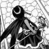 najaran: (Her strong back)