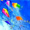 musesfool: painted kites against a blue sky (like painted kites)
