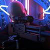 rieper: (sniper. at night. aiming.)