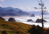 sulien: Looking toward Cannon Beach from Ecola State Park on the Oregon coast (Cannon Beach)