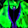 sporky_rat: maleficent against green fire (maleficent)