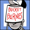 momecat: Me with a bucket on my head (titled bucket barnes) an avengers cap on top (barnes)