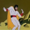 typerare: a cartoon superhero shimmies inexplicably (Default)