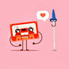 geckoholic: (random: cassette love)