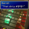 lavendre: barret says fuck (ffvii -- thank you barret)