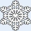 rareshipsonbingo: snowflake with heart in the center (Default)