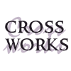 crossworks: An image of the text "Crossworks" in dark serif font with lighter cursive font behind (Default)