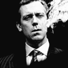 ext_151068: Hugh Laurie exhaling smoke, probably the to best things in life. (Default)
