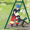 yuuago: (Promare - GaloLio - Swing)
