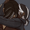 compellingstatement: art by <user name=everchased site=tumblr.com> (hug | cling)