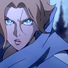 verunandesu: Sypha looks up with an angry expression mid-fight (oh bitch u gonna get it)