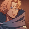 verunandesu: Sypha looks off to the right with a slight smile and soft eyes (Fond)