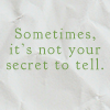 themidnightson: (Words: Not Your Secret)