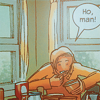 conflagrations: ("HO MAN.")