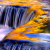 acciochocolate: (Autumn waterfall by mysticwaters)