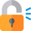 nonethefewer: An open padlock (padlock)