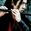 toottootmagicflute: WWX playing his black flute (Black flute)