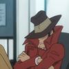 zenigatcha: Zenigata slumped in his chair asleep (Asleep on the Job)