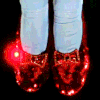 peoriapeoriawhereart: Dorothy's red glittering shoes gif (No Place Like Home)