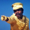 peoriapeoriawhereart: Officer Preston in yellow Sgt Pepper uniform points (Billy Preston)